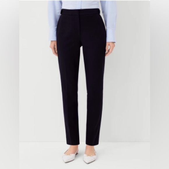 Curvy Dress Pants with Gold Button Detail - Picture 1 of 1